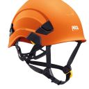 vertex. casque monteur version non ventile travaux en hauteur et le secours orange