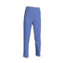 pantalon andre. uni polyester / coton. t0 (36/38) a 6 (60/62) - bleu metro