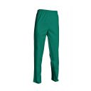 pantalon andre.uni polyester / coton. t0 (36/38) a 6 (60/62) - emeraude