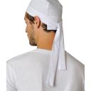 bandana. uni polyester / coton. tu - blanc