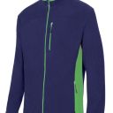 blouson polaire unisexe combi-duo zip integral. 100% polyester, 220 g/m². txs a 3xl - marine/vert