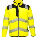 blouson doudoune haute visibilite flexivision bicolore. polyester / coton / elasthane / insulatex, 600 g/m². en iso 20471 cl3. ts À 5xl - jaune/noir