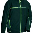 blouson polaire froid negatif ergowear. polaire 100% polyester, 400 g/m². en iso 13688, en 14058 (niv 11xxx). ts À 4xl - gris/vert