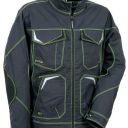 blouson ete ergowear. coton / polyester / elasthanne 250 g/m². en iso 13688. t42 À 62 - gris/vert