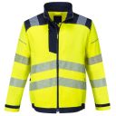 blouson de travail haute visibilite flexivision bicolore. polyester / coton, 300 g/m². en iso 20471 cl3. ts À 3xl - jaune/marine