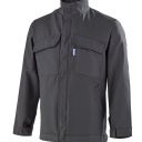 blouson homme 100% metal free kline. coton / polyester, 300 g/m². en iso 13688. t36/38 à 60/62 - noir