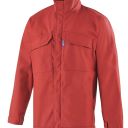 blouson homme 100% metal free kline. coton / polyester, 300 g/m². en iso 13688. t36/38 à 60/62 - rouge