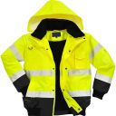 blouson haute visibilite oxford multipoches 5 en 1 imper/respirant bicolore. en iso 13688, en 13758-2, en iso 20471 cl 3, en 343 cl 3.1. ts À 3xl - jaune/noir