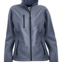 blouson tech-line femme extreme confort softshell. nylon / elasthanne / polaire / membrane tpu, 320 g/m² - ts a xl - gris acier