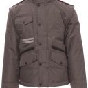 blouson 2 en 1 tech-line unisexe matelasse ripstop imper / respirant. 100% polyester ripstop 240t, 200 g/m². ts à 5xl - gris fonce