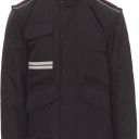 blouson 2 en 1 tech-line unisexe matelasse ripstop imper / respirant. 100% polyester ripstop 240t, 200 g/m². ts à 5xl - noir