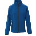 blouson tech-line femme softshell 280 etanche et respirant. 100% polyester stretch, 280 g/m². ts à xl - bleu royal