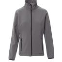 blouson tech-line femme softshell 280 etanche et respirant. 100% polyester stretch, 280 g/m². ts à xl - gris acier