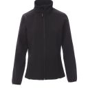 blouson tech-line femme softshell 280 etanche et respirant. 100% polyester stretch, 280 g/m². ts à xl - noir