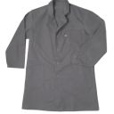 blouse pressions image personnalisable. coton / polyester. en iso 13688. t36/38 a 60/62 - gris