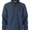 blouson tech-line homme extreme confort softshell. nylon / elasthanne / polaire / membrane tpu, 320 g/m² - txs a 5xl - marine