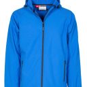 blouson tech-line homme extreme confort softshell a capuche. nylon / elasthanne / polaire / membrane tpu, 320 g/m² - txs a 5xl - bleu royal