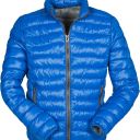 blouson doudoune tech-line homme chaud / respirant. 100% nylon 420t, 38 g/m² - ts a 3xl - bleu royal