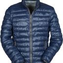 blouson doudoune tech-line homme chaud / respirant. 100% nylon 420t, 38 g/m² - ts a 5xl - marine