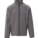 blouson tech-line hommme softshell 280 etanche et respirant. 100% polyester stretch, 280 g/m². txs à 5xl - gris acier