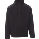 blouson tech-line hommme softshell 280 etanche et respirant. 100% polyester stretch, 280 g/m². txs à 5xl - noir