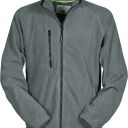 blouson polaire tech-line homme chaud / respirant. 100% polyester, 280 g/m² - ts a 5xl - gris acier