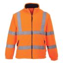 blouson polaire haute visibilite uni. en iso 13688, en iso 20471 classe 3. txs À 4xl - orange