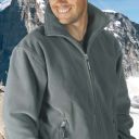 blouson polaire unisexe double chaud / respirant 350 g. 100% polyester, 350 g/m² - ts a 3xl - gris