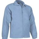 blouson polaire unisexe chaud / respirant. 100% polyester, 300 g/m² - ts a xxl - bleu ciel