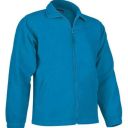 blouson polaire unisexe chaud / respirant. 100% polyester, 300 g/m² - ts a xxl - cyan