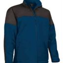 blouson polaire softshell unisexe chaud / respirant / deperlant. 100% polyester, 400 g/m² - ts a xxl - marine/noir