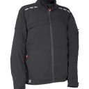 blouson techshell workwear. 94% nylon / 6% elasthanne, 250 g/m². en iso 13688. t42 À 62 - noir