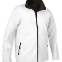 blouson unisexe extreme confort softshell. polyamide / elasthanne / membrane skinbreath, 350 g/m². ts a xxl - blanc