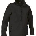 blouson unisexe extreme confort softshell. polyamide / elasthanne / membrane skinbreath, 350 g/m². ts a xxl - noir