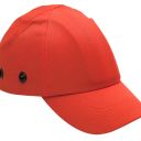 casquette de protection haute visibilite abs, orange fluo