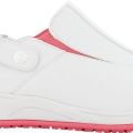 SANDALE FEMME SAFETY JOGGER PIED SENSIBLE, PARAMEDICAL/COLLECTIVITES ROSE, ANTIDERAPANT - CE EN ISO 20347 OB A E RC ESD - 36/42