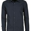 chemise homme manches longues. polyester / coton. ts a 3xl - marine