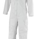 combinaison homme 1 zip poches genoux 100% metal free kline. coton / polyester, 300 g/m². en iso 13688, en 14404 a1. t36/38 à 60/62 - blanc