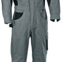 combinaison ÉtÉ 1 zip workwear. coton / polyester 290 g/m². en iso 13688. t42 À 62 - gris