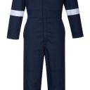 combinaison de travail speciale femme 1 zip multirisques atex reflect 350. taille xs a xxl - marine