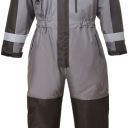 combinaison offshore froid negatif imper/respirant - 40°c. polyester / pu, 420 g/m². ts a xxl - gris/noir