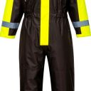 combinaison offshore froid negatif imper/respirant - 40°c. polyester / pu, 420 g/m². ts a xxl - noir/jaune