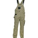 cotte a bretelles ÉtÉ workwear. coton / polyester 245 g/m². en iso 13688. t38 À 58 - beige