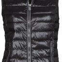 gilet doudoune tech-line femme chaud / respirant. nylon haute densite, 38 g/m². ts à xl - noir