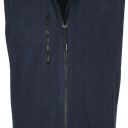 gilet polaire homme chaud / respirant. 100% polyester, 280 g/m². ts à 3xl - marine