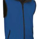 gilet unisexe extreme confort softshell. polyamide / elasthanne / membrane skinbreath, 350 g/m². ts a xxl - bleu royal