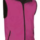 gilet unisexe extreme confort softshell. polyamide / elasthanne / membrane skinbreath, 350 g/m². ts a xxl - fushia