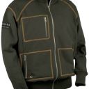 sweat multipoches zip central workwear. 100% coton, 380 g/m². ts À 4xl - vert fonce