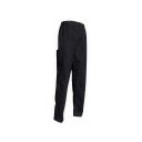 pantalon justine ventre plat, 1 poche cote. uni polyester / coton. t0 (36/38) a 6 (60/62) - noir