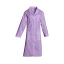 blouse madona. pressions manches longues. uni polyester / coton. t0 (36/38) à 6 (60/62) - lilas